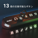 atolla 7-Port Powered USB 3.0 Hub with Swappable Illuminated Icon Switch and Japanese Standard 12V/3A Power Adapter (KR307, Japanese Plug)