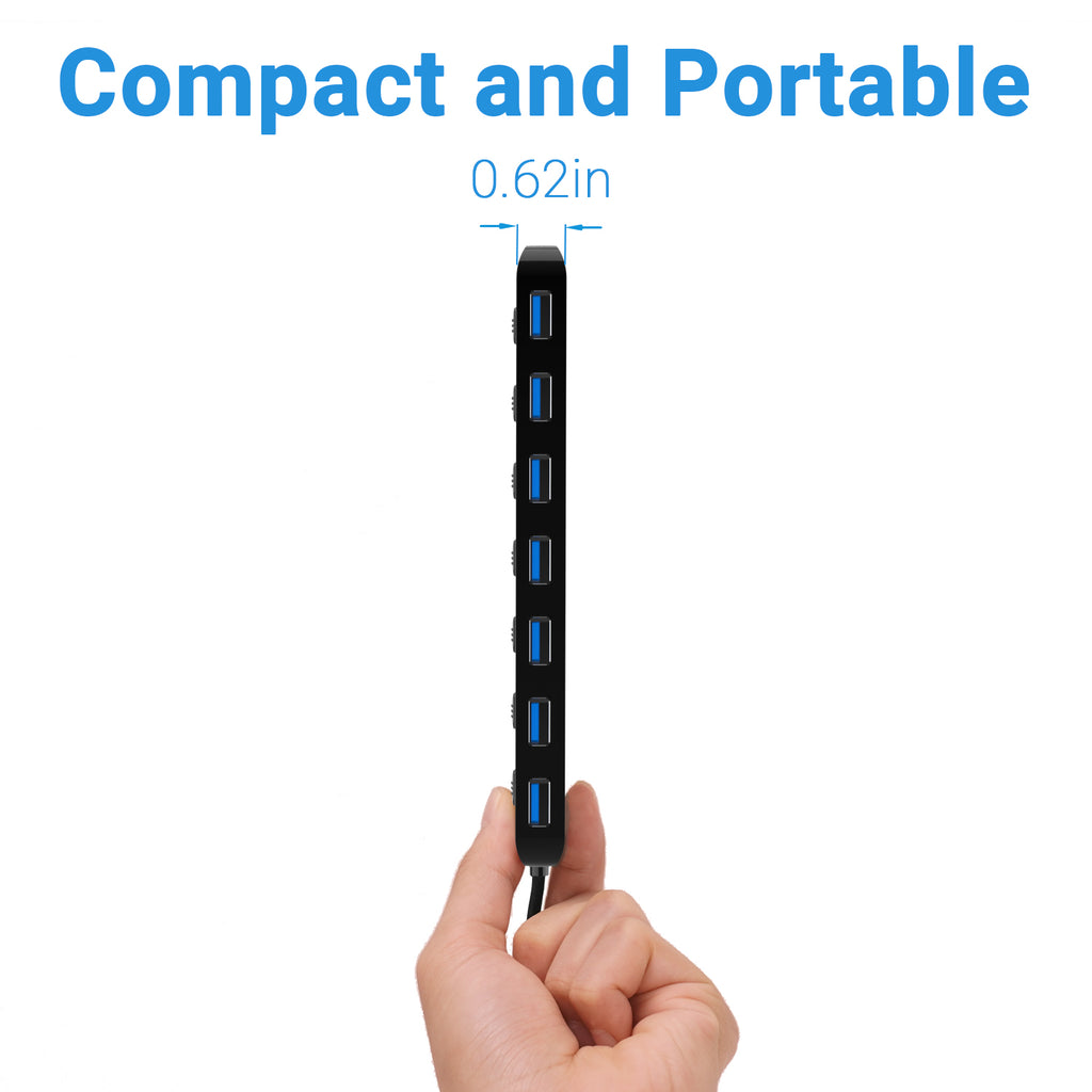 atolla 7-Port USB 3.0 Hub (GMS-1107U3)
