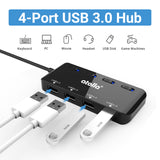 4 Port USB 3.0 Ultra Slim Data Hub  (1103U3  60cm)