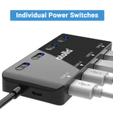 atolla 4 Port USB 3.0 Ultra Slim Data Hub  (GMS-1103U3 60cm)