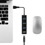 atolla USB 3.0 Ethernet Hub with USB C Adapter (ZH-301C)