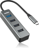 atolla Aluminum USB C to USB Adapter with USB 3.0 Port & 3 USB 2.0 Ports (C106U2)