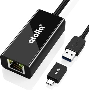 atolla USB 3.0/Type-C to Ethernet Gigabit Ethernet LAN Network (A2)