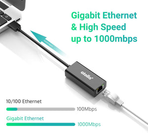 atolla USB 3.0/Type-C to Ethernet Gigabit Ethernet LAN Network (A2)