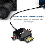 atolla 4-in-1 USB 3.0 to SD TF MS CF Card Reader (CR01)