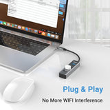 atolla Aluminum USB C to USB Adapter with USB 3.0 Port & 3 USB 2.0 Ports (C106U2)