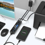 atolla 8-Port Powered USB 3.0 Hub with UK Standard Adapter (GMS-218)