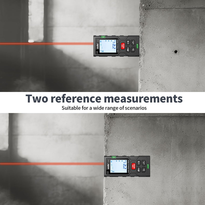atolla 60m Laser Distance Range Finder with Bubble Level and Large LCD Backlit （SW-MT60）