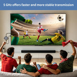 atolla Wireless HDMI Transmitter and Receiver 328FT, 1080P@60Hz Output (WH203)