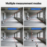 atolla 100m Laser Distance Range Finder with Bubble Level and Large LCD Backlit （SW-MT100）