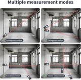 atolla 60m Laser Distance Range Finder with Bubble Level and Large LCD Backlit （SW-MT60）
