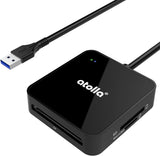 atolla 4-in-1 USB 3.0 to SD TF MS CF Card Reader (CR01)