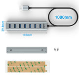 atolla 7-port USB 3.0 Hub with Slide Rail (A207)