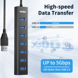 atolla 7 Port USB 3.0 Hub with 100CM Extender Cable（ZH-700）