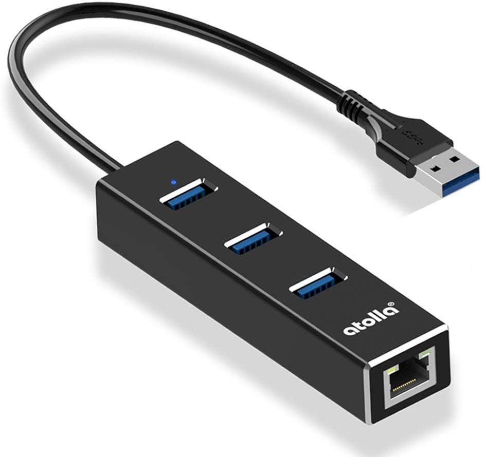 Ethernet to USB hub Adapter