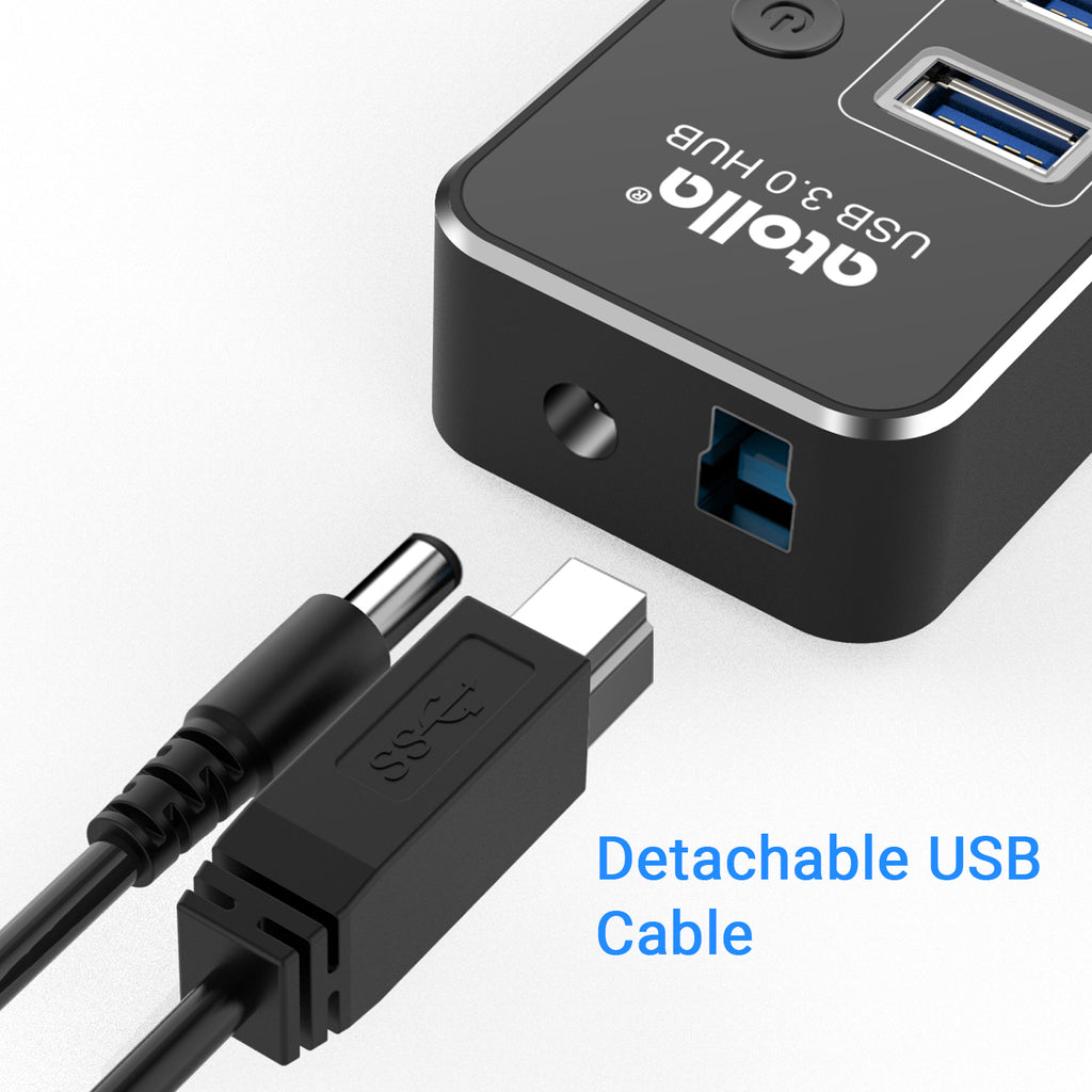 USB 3.0 Hub with Card Reader (1105)